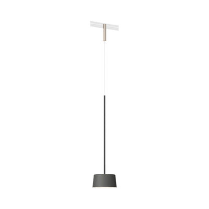 Bind LED Tube Track Pendant Light in Beige M1/Black Grey.