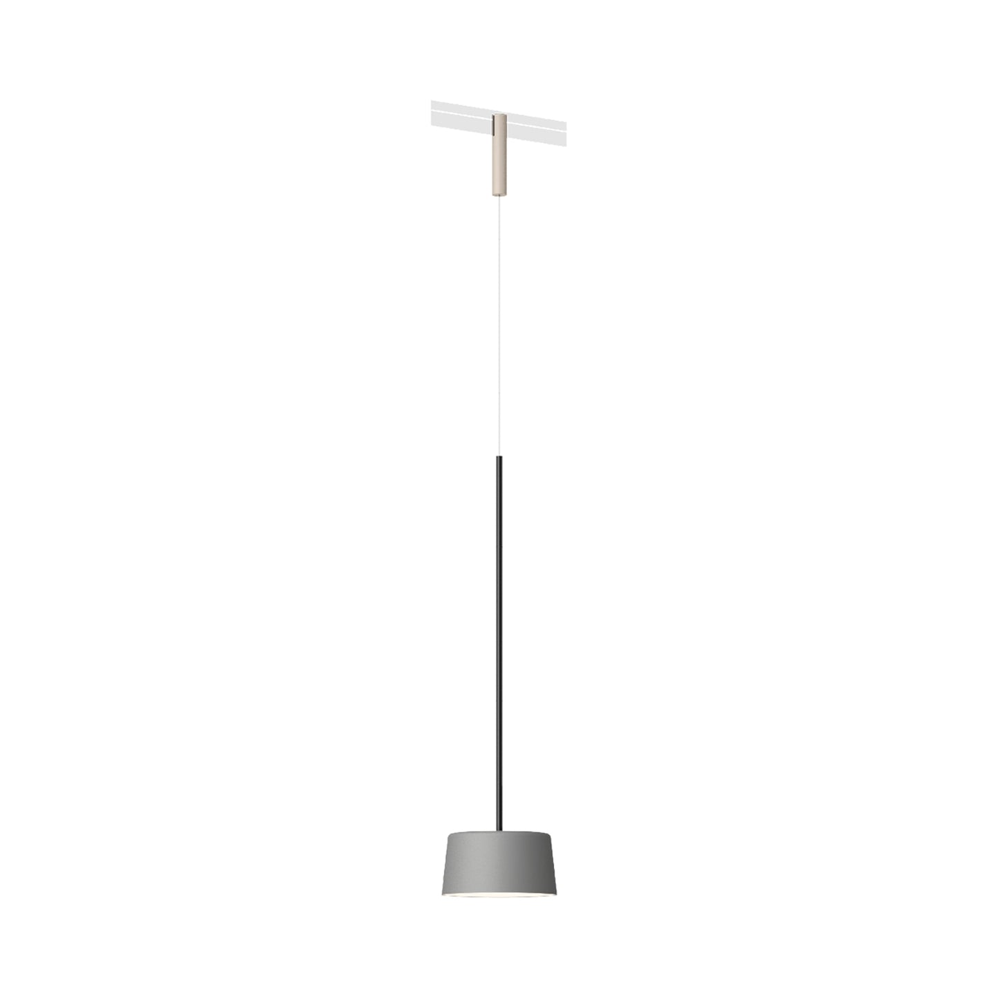 Bind LED Tube Track Pendant Light in Beige M1/Grey M1.