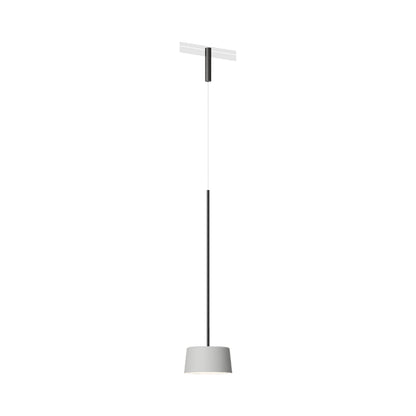 Bind LED Tube Track Pendant Light in Black/Grey L2.
