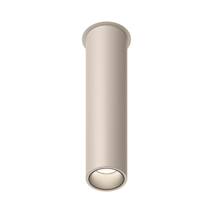 Bind Solo LED Cylinder Flush Mount Ceiling Light in Beige M1 (36-Degree/4-Inch).