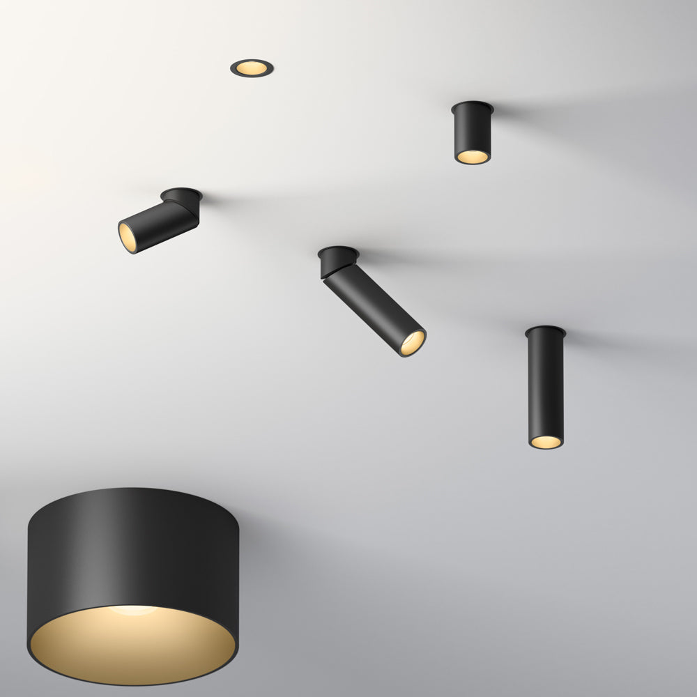 Bind Solo LED Round Flush Mount Ceiling Light in Detail.