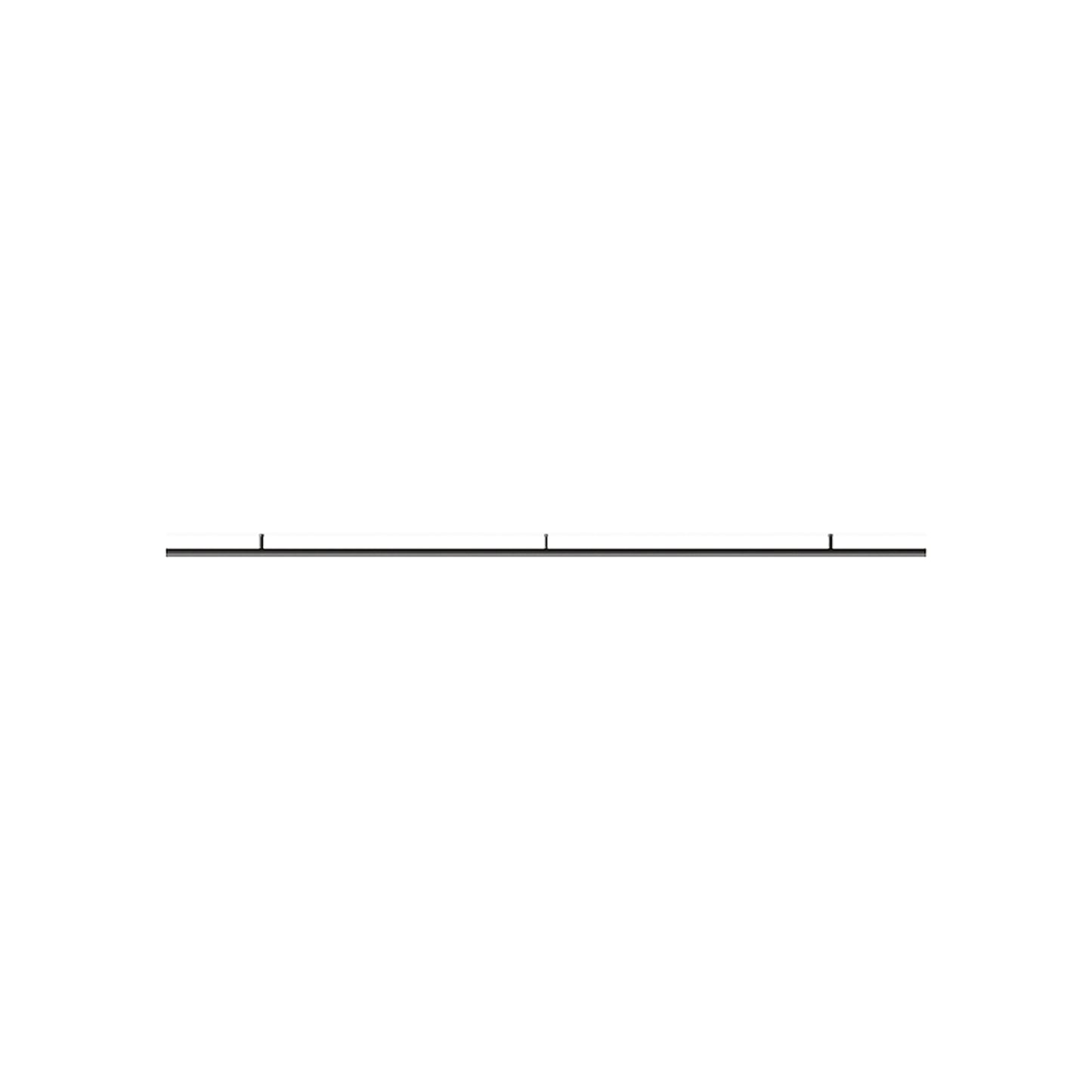 Circus Ceiling Track in Black (82.75-Inch/Rectangular).