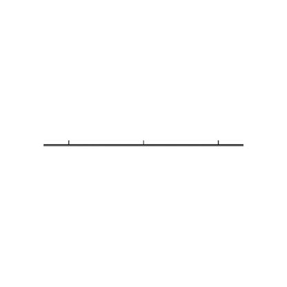 Circus Ceiling Track in Black (82.75-Inch/Rectangular).