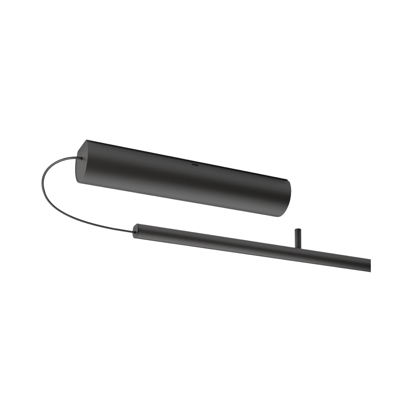 Circus Connection Driver for Ceiling Track in Black (Rectangular).