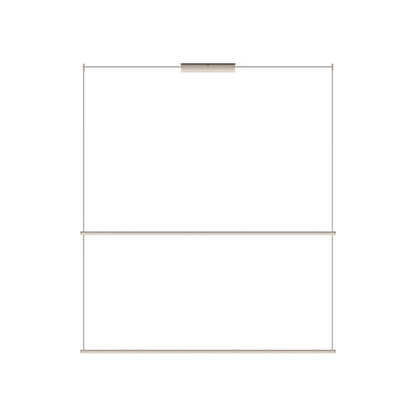 Circus Double Bar Track in Beige M1 (59-Inch).
