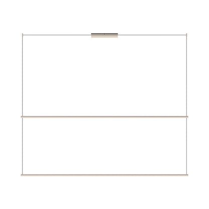 Circus Double Bar Track in Beige M1 (78.75-Inch).