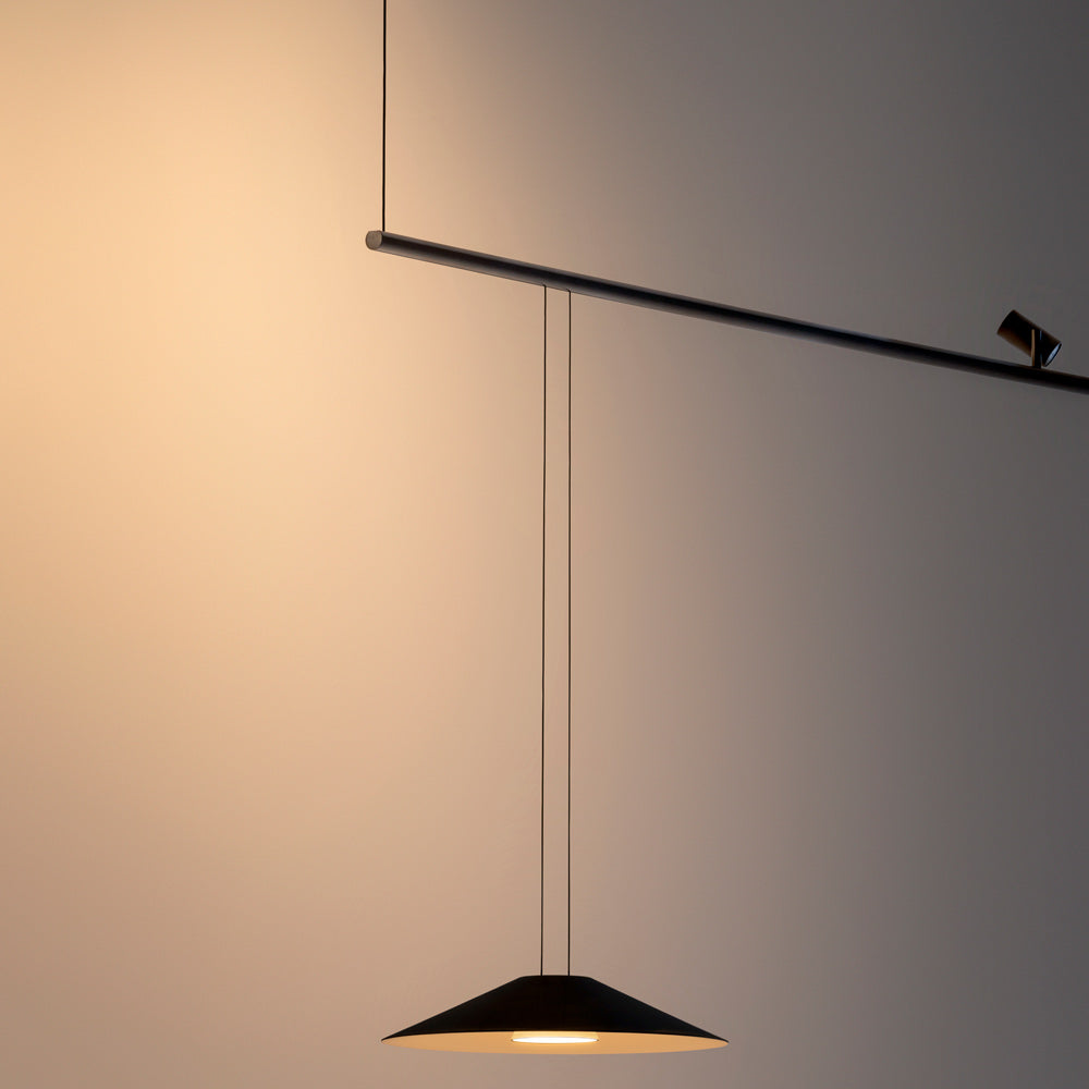 Circus LED Close Proximity Track Pendant Light in Detail.