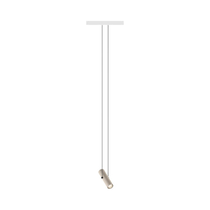 Circus LED Track Pendant Light in Beige M1.