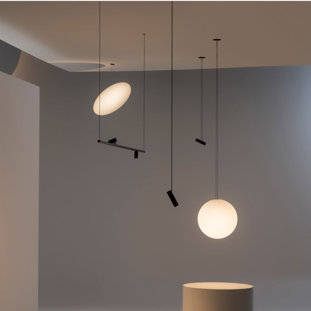 Circus LED Track Pendant Light in Detail.