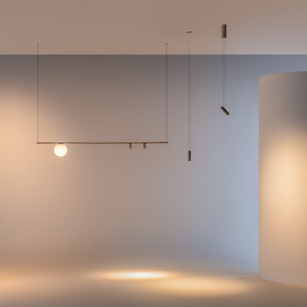 Circus LED Track Pendant Light in Detail.