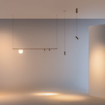 Circus LED Track Pendant Light in Detail.
