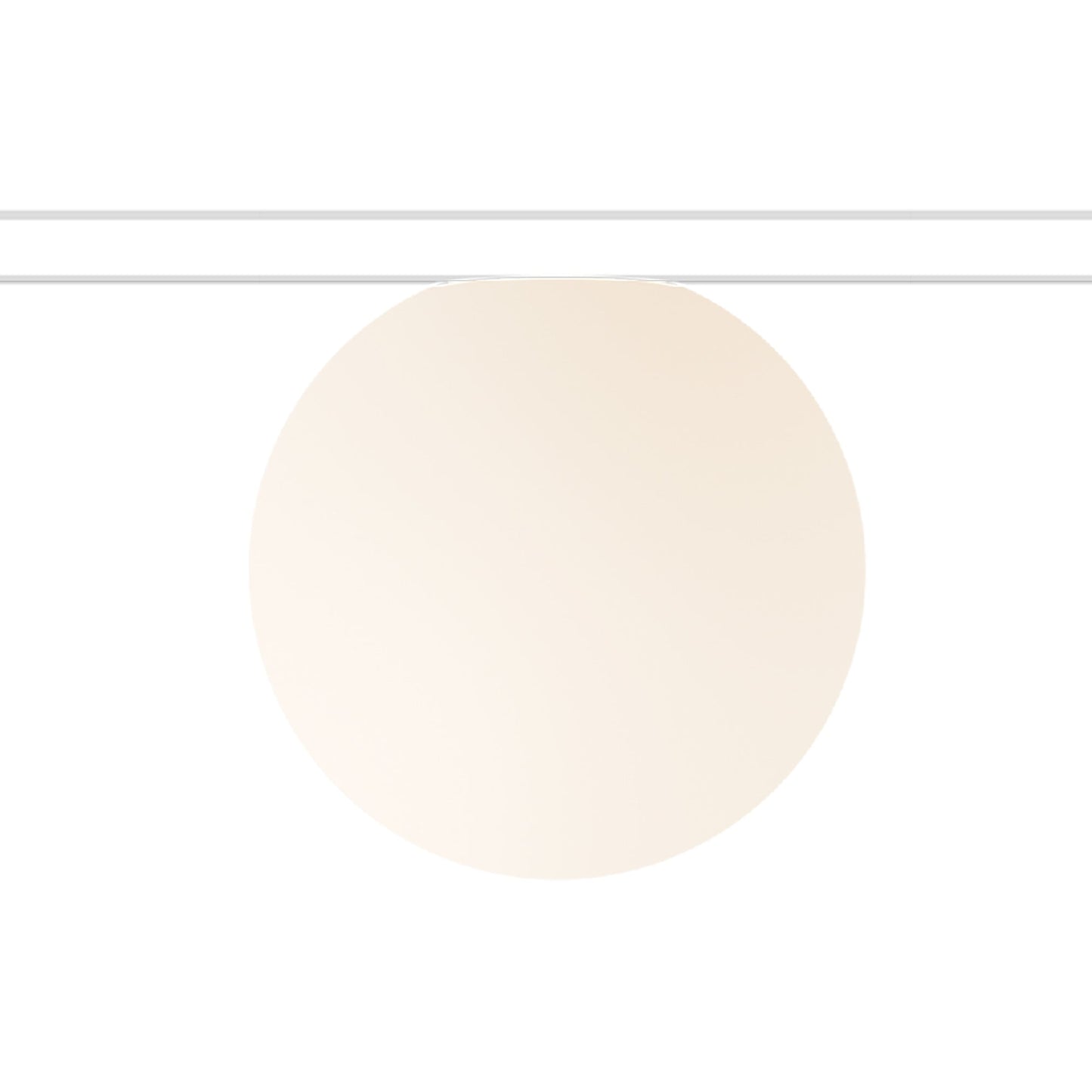 Circus LED Volumetric Track Head in Beige M1.