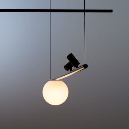 Circus LED Volumetric Track Head in Detail.