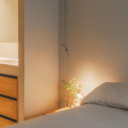 Circus Solo LED Pendant Light in bedroom.