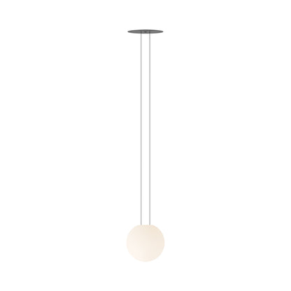 Circus Solo LED Volumetric Pendant Light in Black (7.75-Inch).