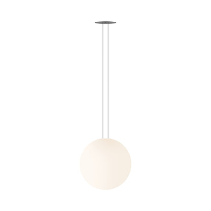 Circus Solo LED Volumetric Pendant Light in Black (17.75-Inch).