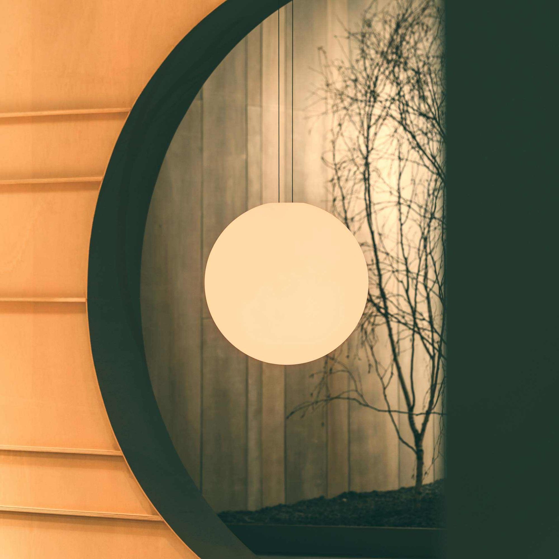 Circus Solo LED Volumetric Pendant Light in Detail.