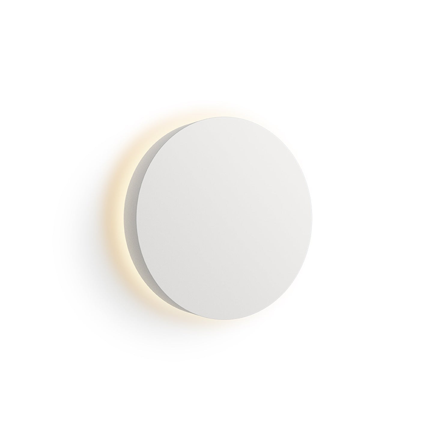 Dots LED Circular Wall Light in Off-White (Full-circle Grazer).