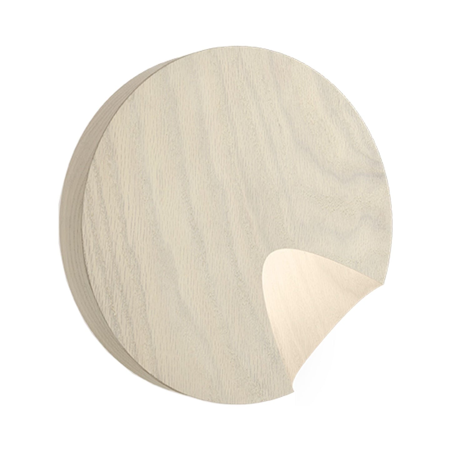 Dots LED Wall Light in White Oak.