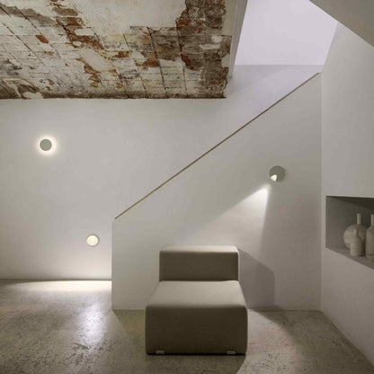 Dots LED Wall Light in living room.