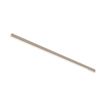 Offset LED Linear Flush Mount Ceiling Light in Beige M1 (88.5-Inch).