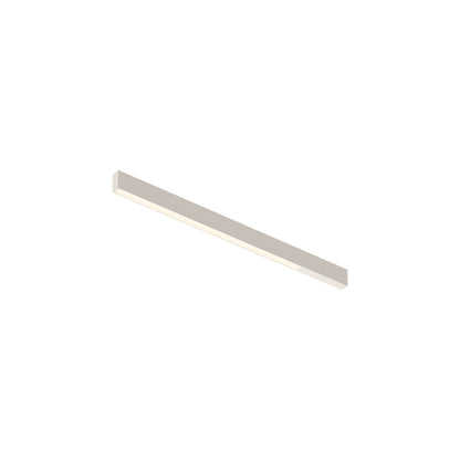 Offset LED Linear Flush Mount Ceiling Light in Warm White (49.25-Inch).