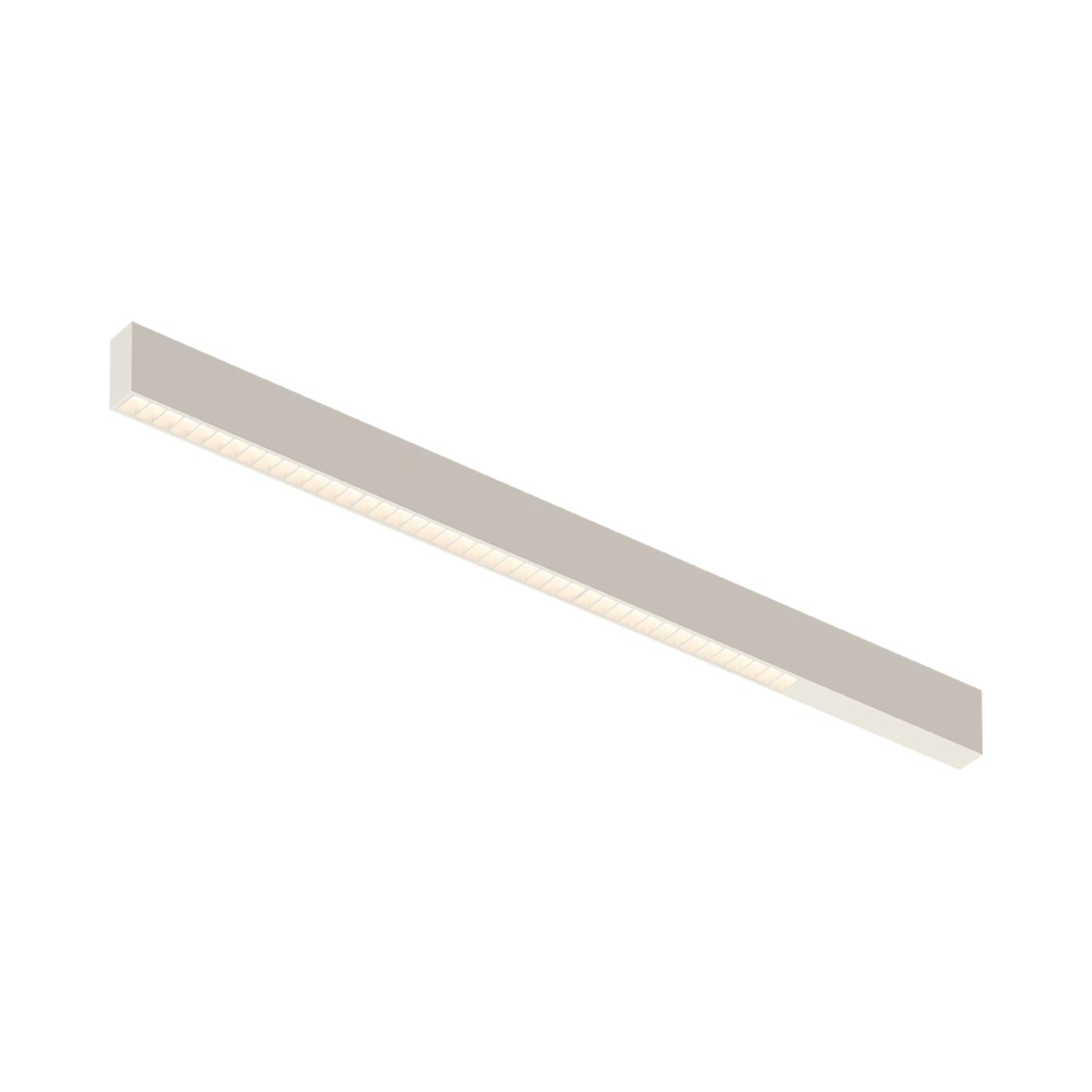 Offset LED Linear High Efficiency Flush Mount Ceiling Light in Warm White (39.25-Inch).