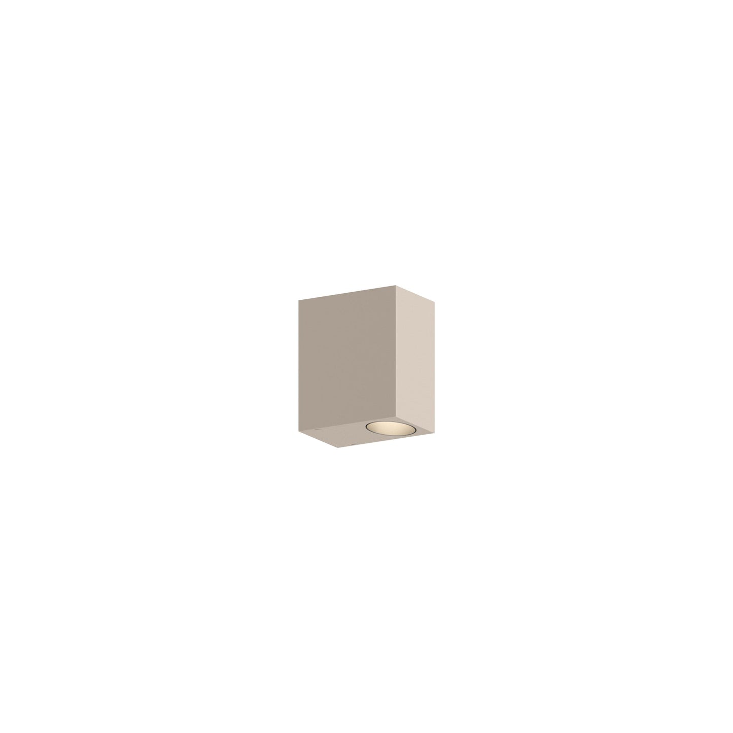 Offset LED Wall Light in Beige M1 (3.25-Inch).