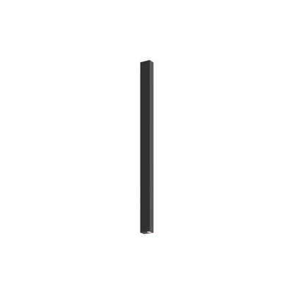 Offset LED Wall Light in Black (39.25-Inch).