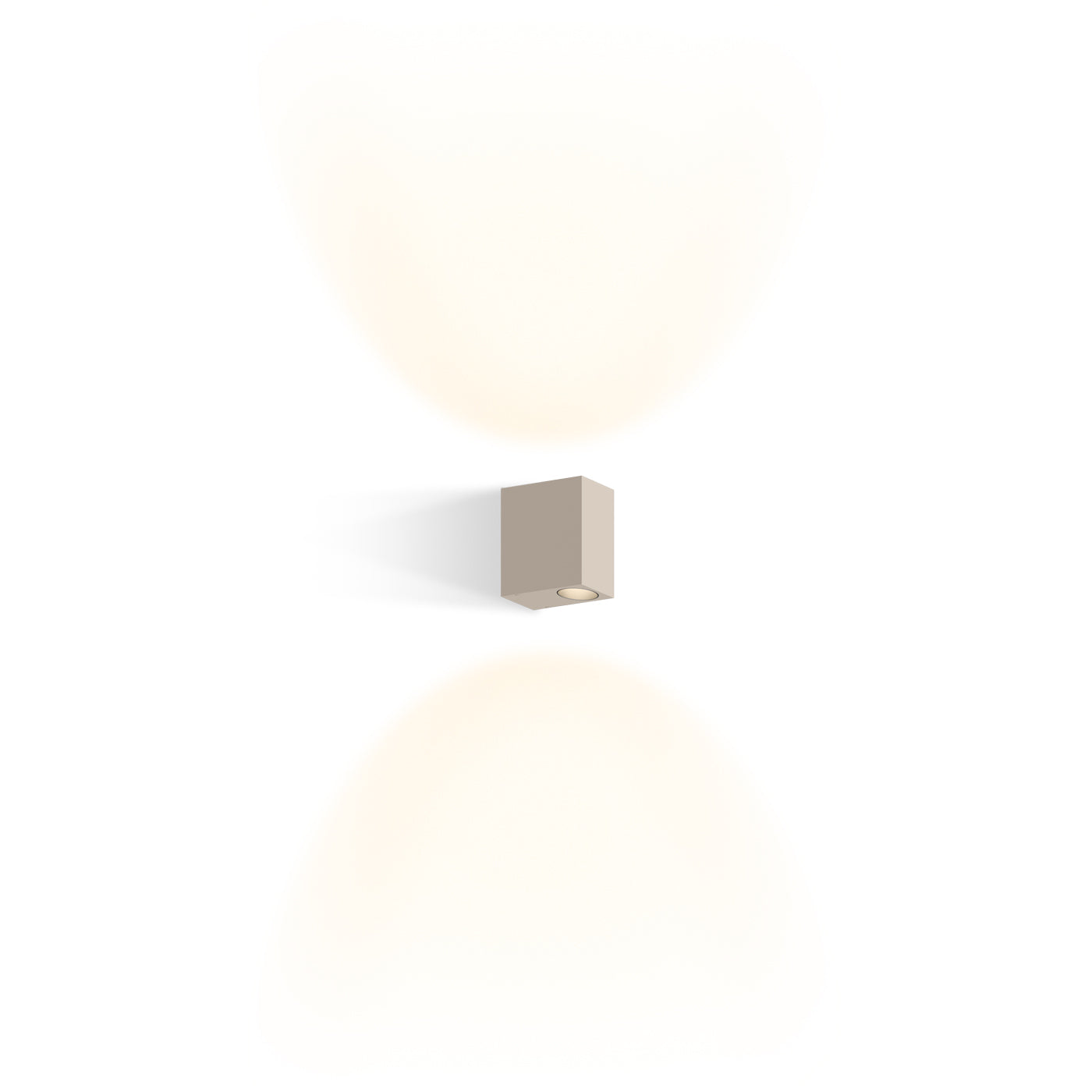 Offset LED Wall Light in Detail.