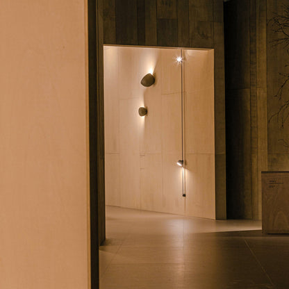 Plusminus Solo LED Ceiling / Wall Light in hallway.