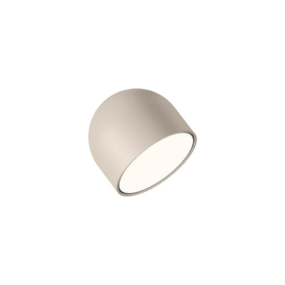 Plusminus Solo LED Flat Ceiling / Wall Light in Beige M1 (4-Inch).