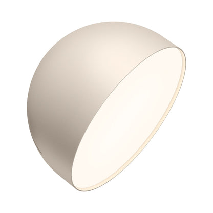 Plusminus Solo LED Flat Ceiling / Wall Light in Beige M1 (11.75-Inch).