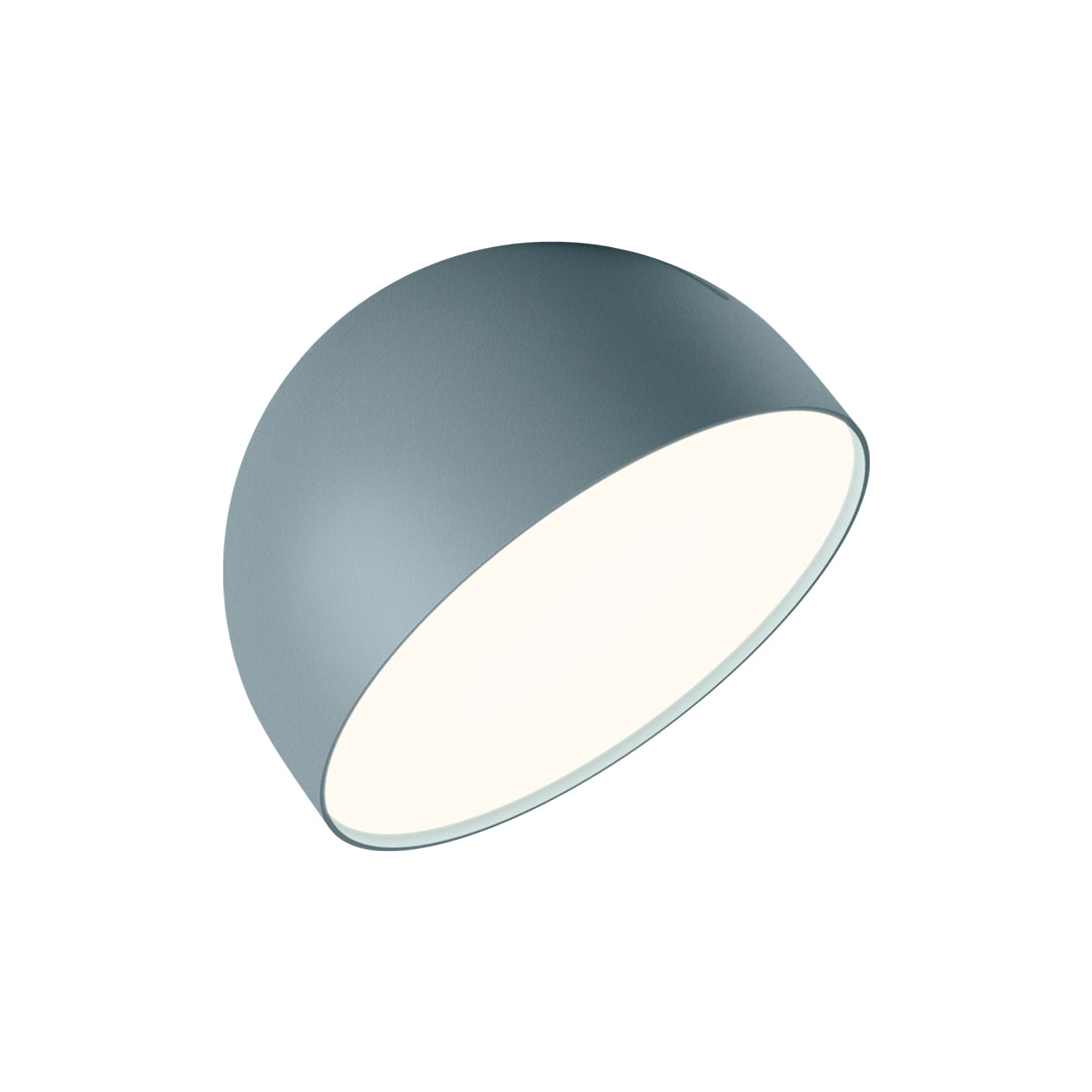Plusminus Solo LED Flat Ceiling / Wall Light in Blue M1 (7.75-Inch).
