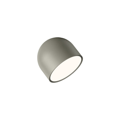Plusminus Solo LED Flat Ceiling / Wall Light in Green M1 (4-Inch).