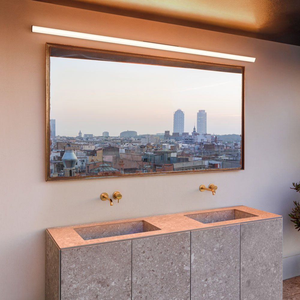 Spa LED Bath Vanity Light in bathroom.