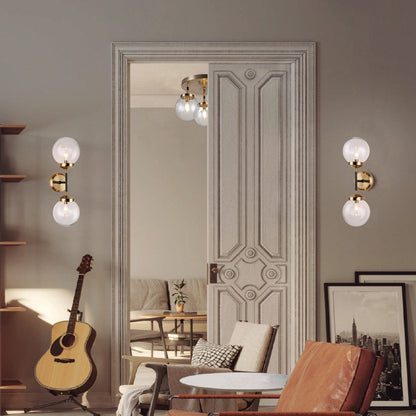 WS1096 LED Bath Wall Light in living room.