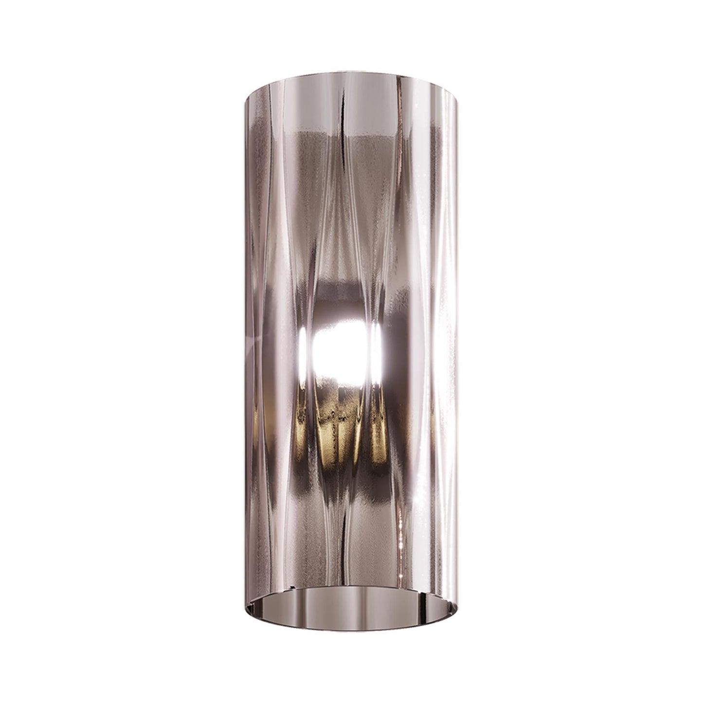 Armonia Wall Light in Matt Gold 3/Fume' Rombi (5.5-Inch).
