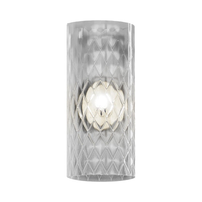 Armonia Wall Light in Matt Gold 3/Crystal Balloton (7-Inch).