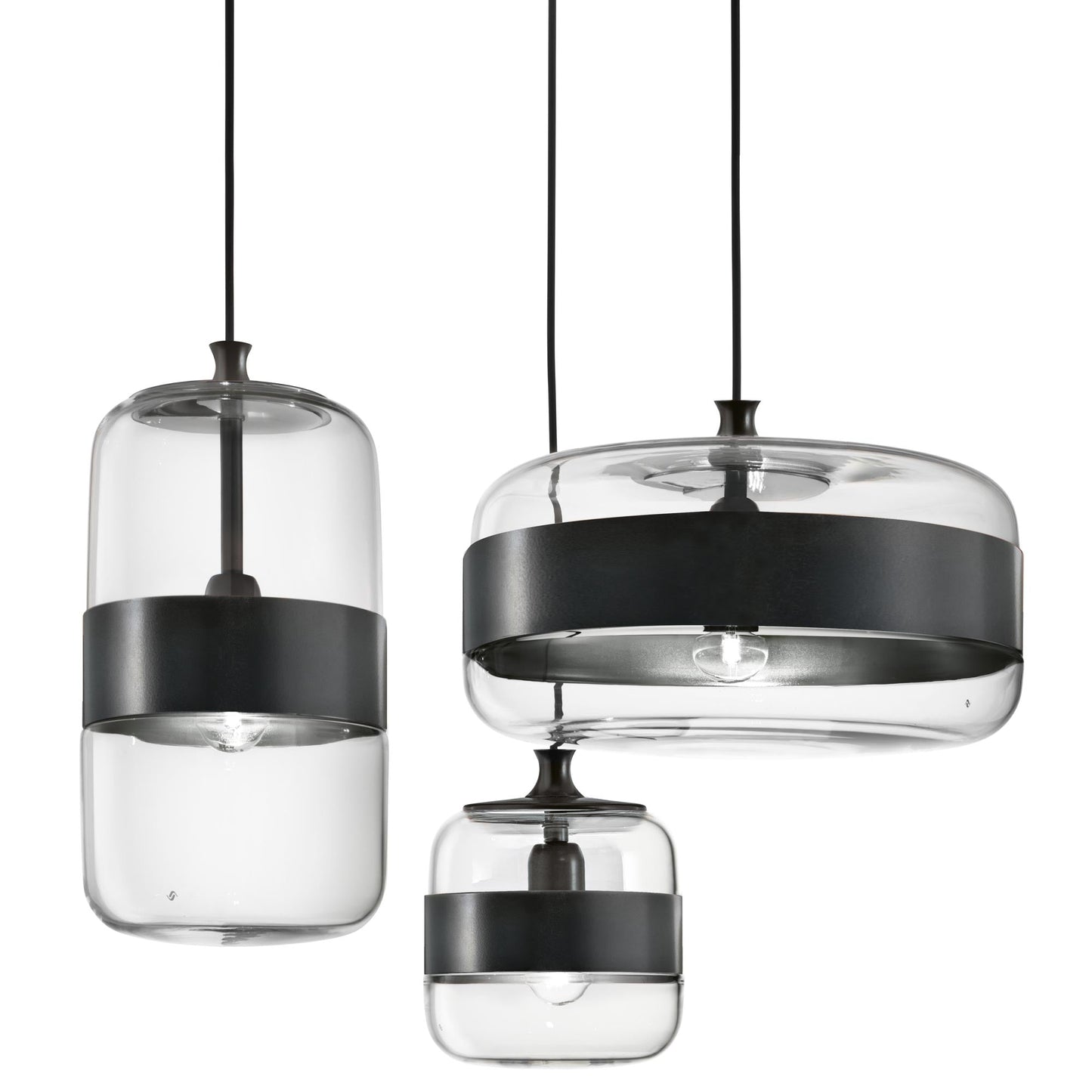 Futura Multi Light Pendant Light in Detail.