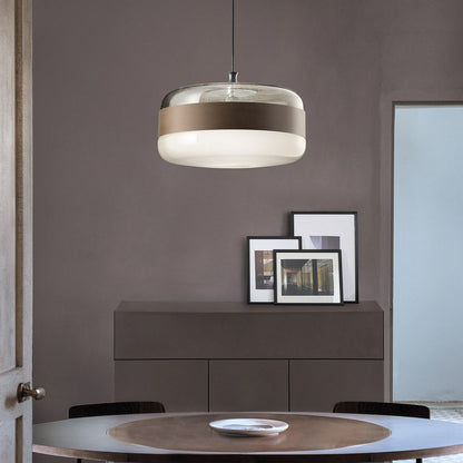 Futura Pendant Light in living room.