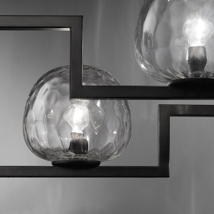 Globose Pendant Light in Detail.