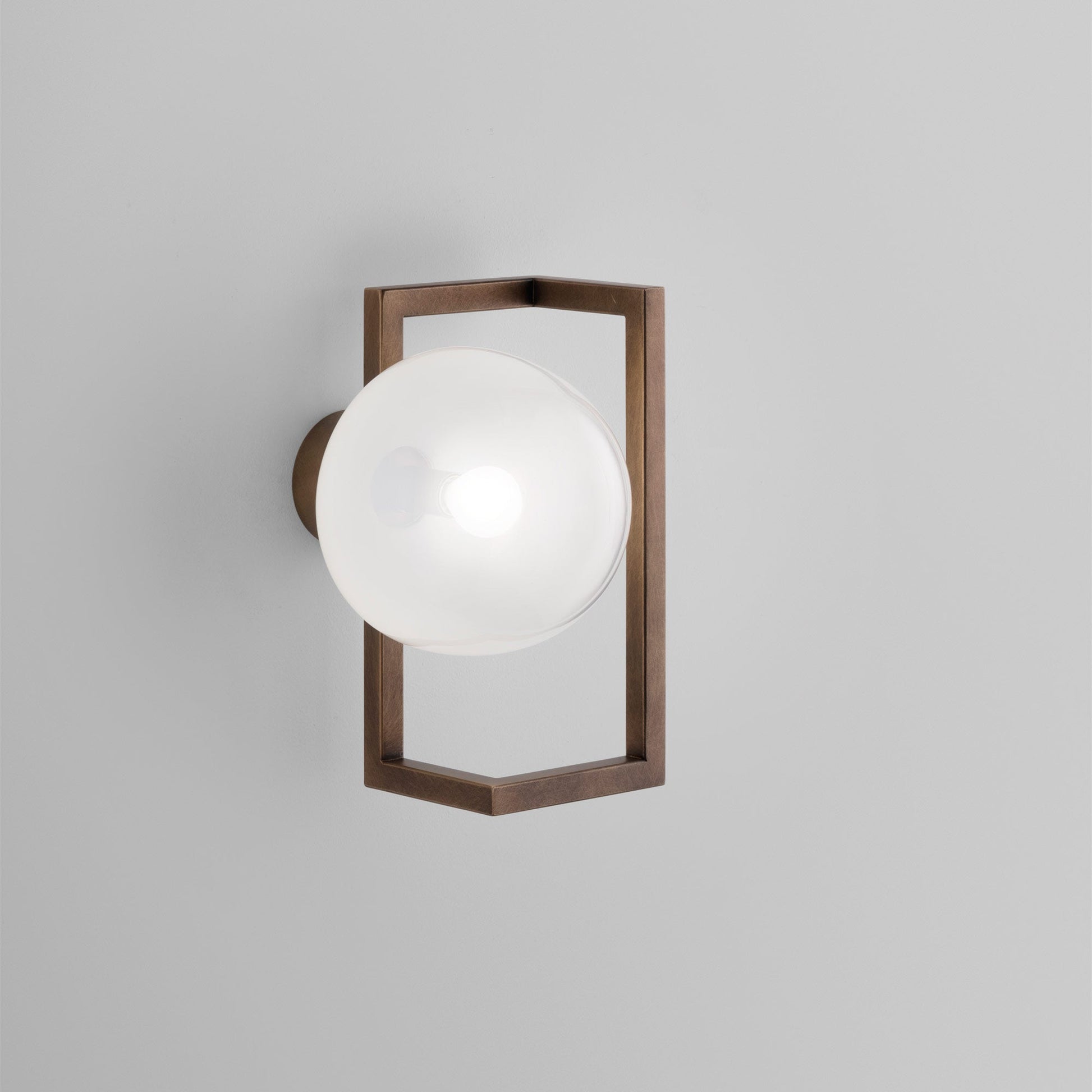 Globose Wall Light in Detail.