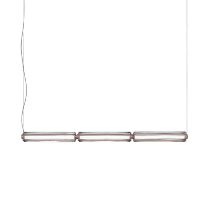 Jeff SP1 Linear LED Pendant Light in Matt Copper.