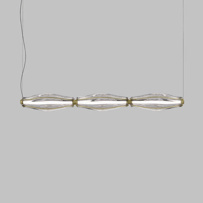 Jeff SP2 Linear LED Pendant Light in Detail.