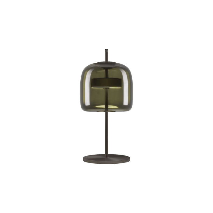 Jube LED Table Lamp in Old Green Transparent/Matt Black(Small).