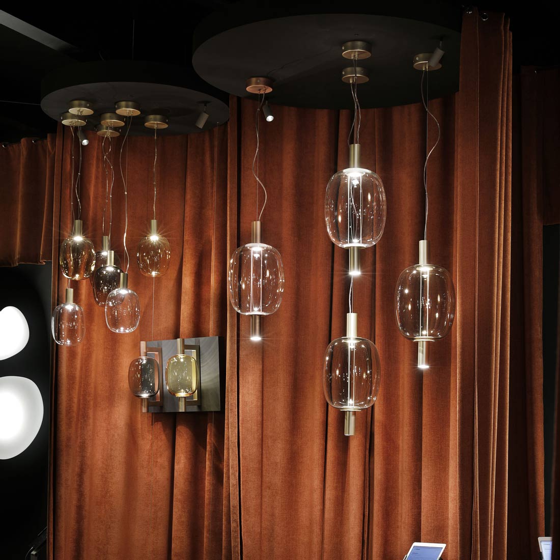 Riflesso LED Pendant Light in Detail.