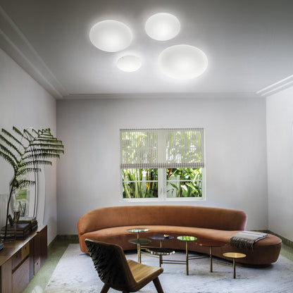Saba LED Ceiling / Wall Light in living room.