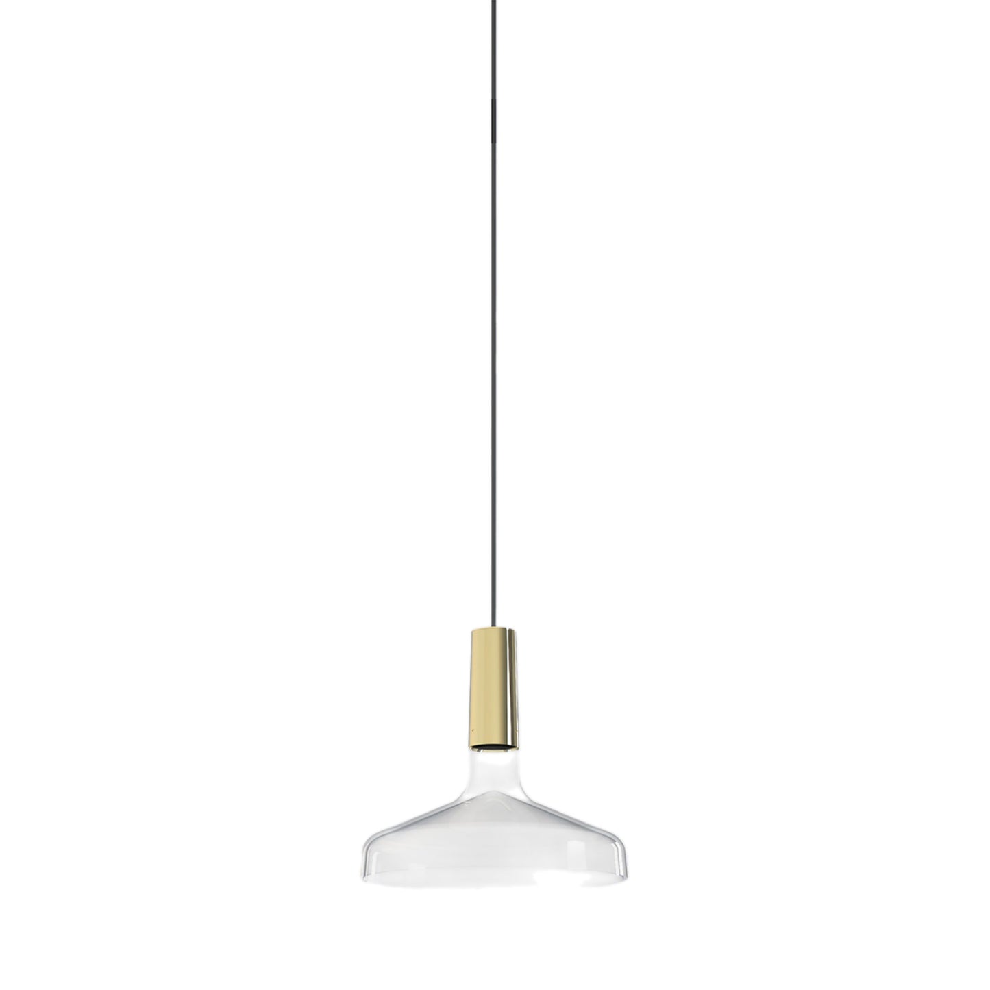 Scintilla SP G LED Pendant Light in Glossy Brass 2.