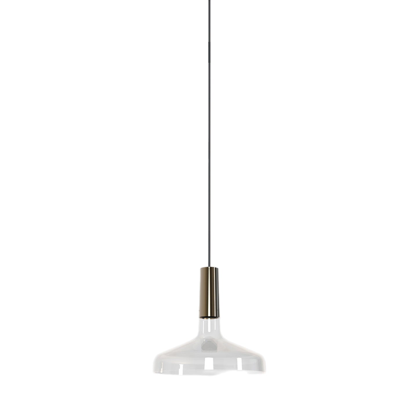 Scintilla SP G LED Pendant Light in Glossy Bronze 2.